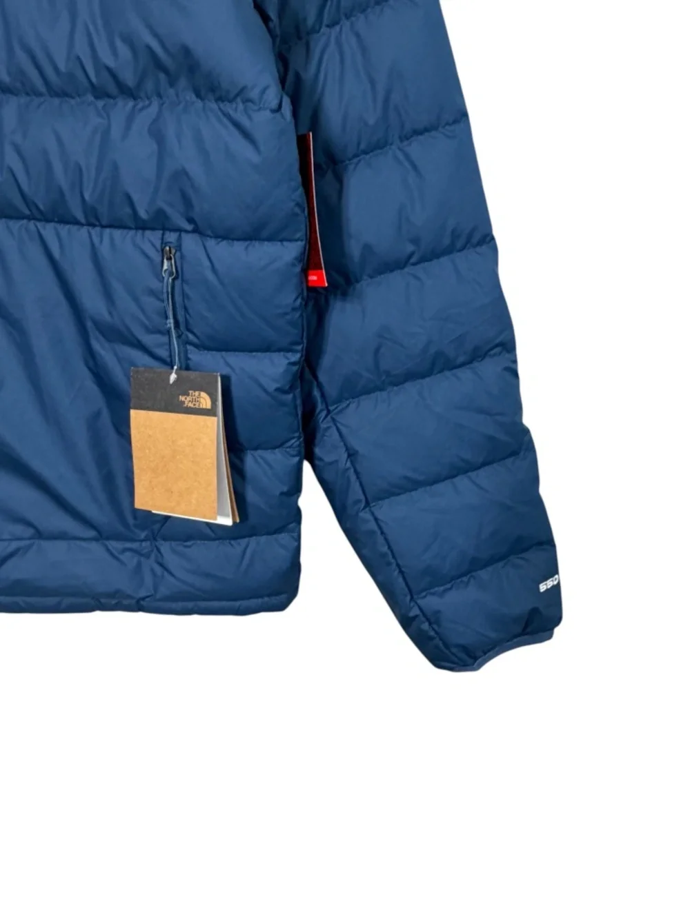 NWT The North Face Men’s Aconcagua 2 Hooded Down Puffer Jacket Shady Blue Size L
